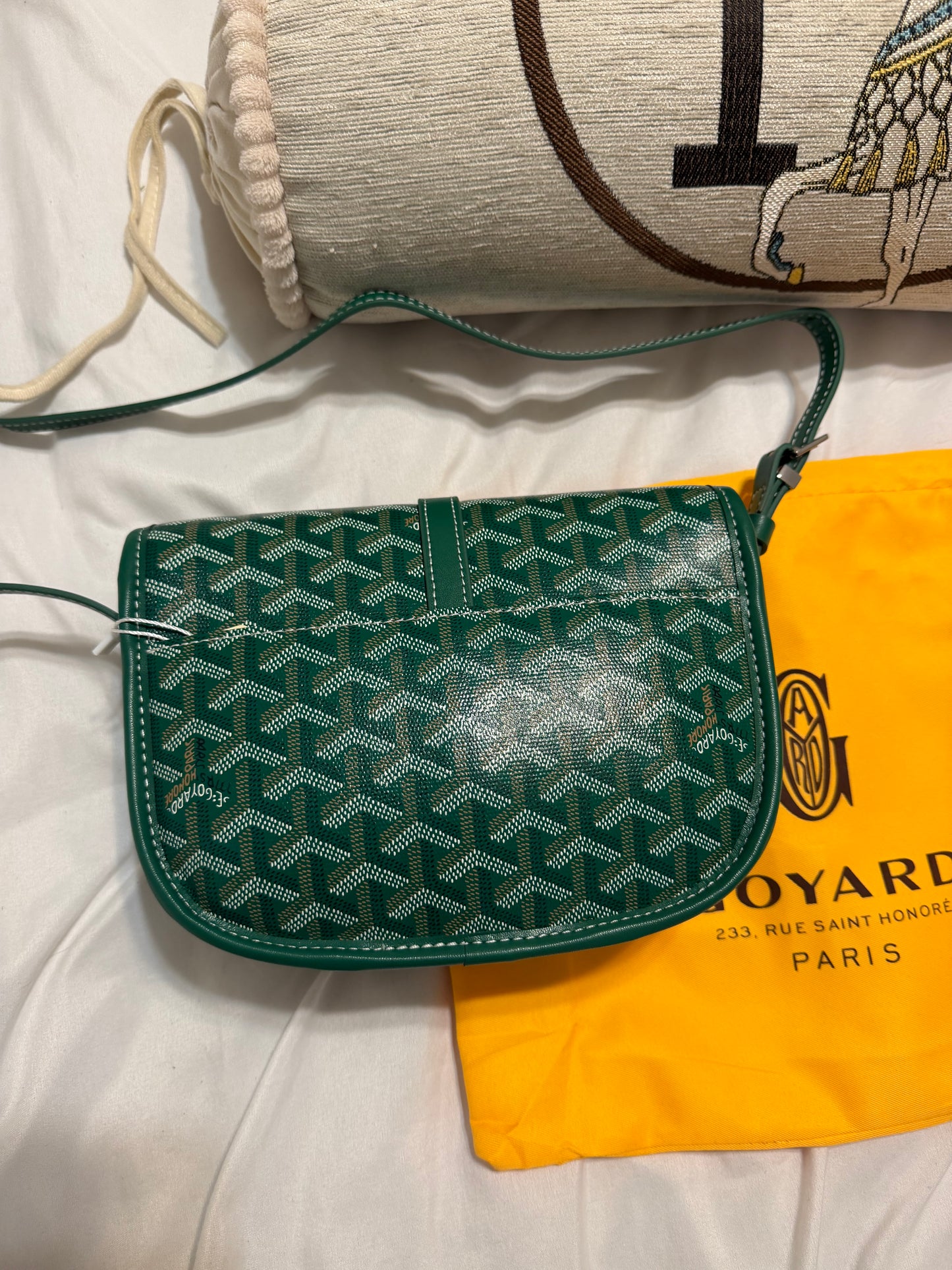 Purse green crossbody