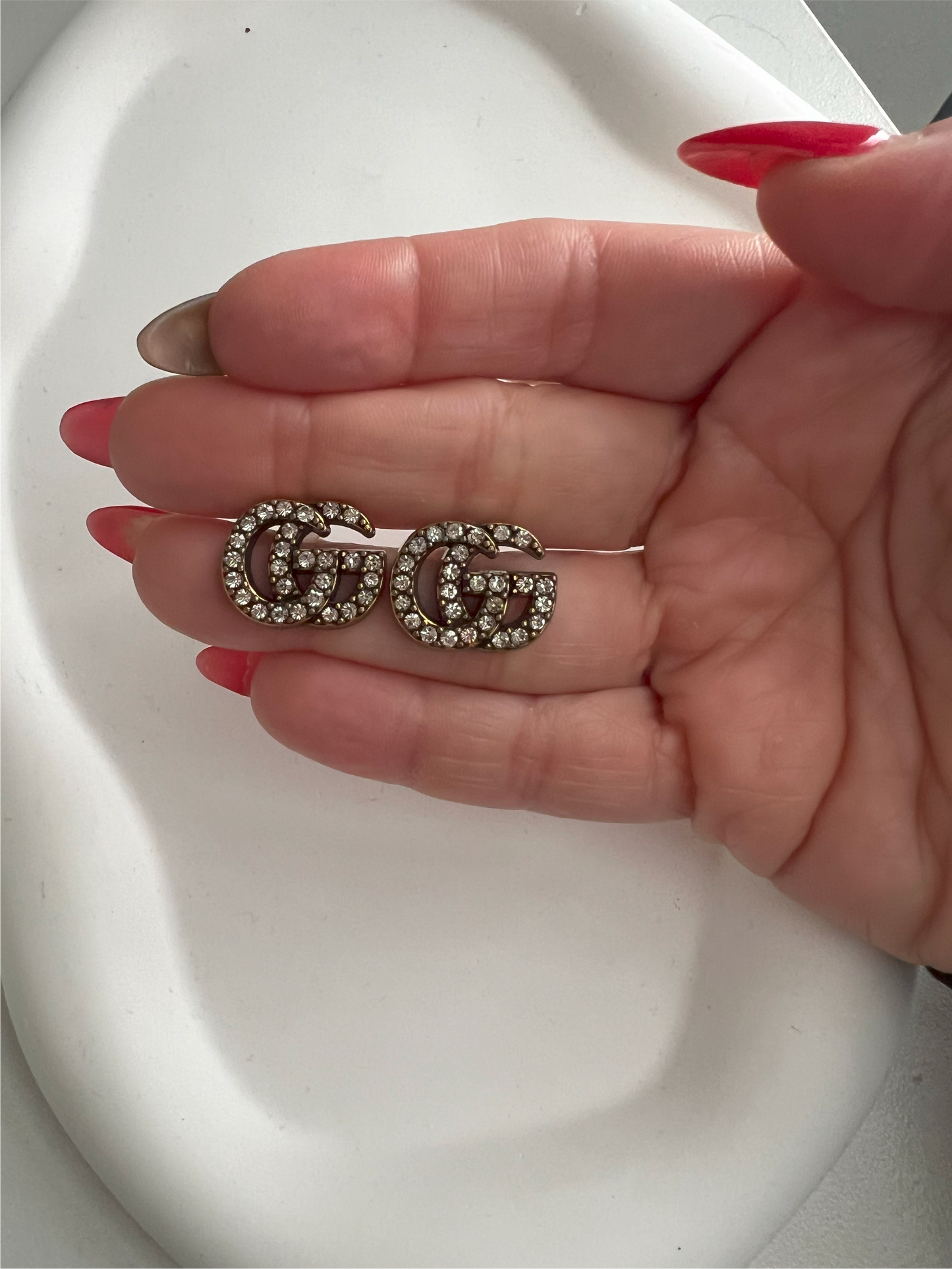 GISSELLE VINTAGE GOLD EARRINGS