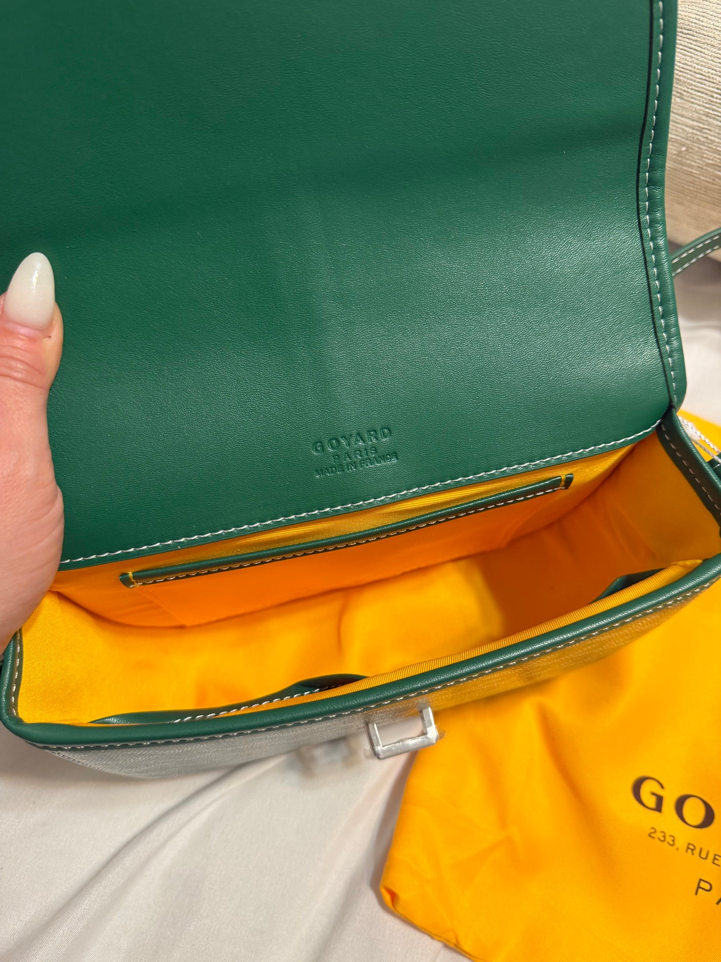 Purse green crossbody
