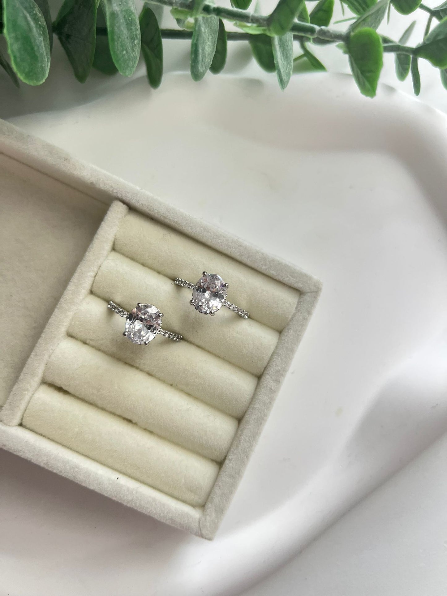 ENGAGEMENT SILVER RING