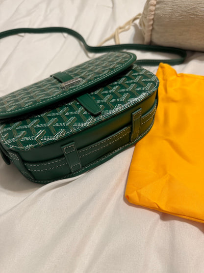 Purse green crossbody