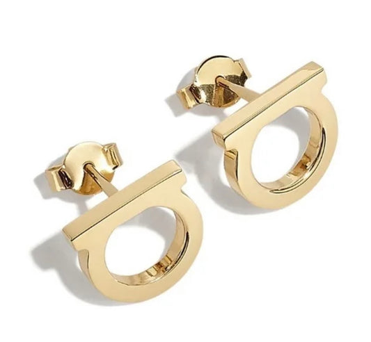 Alfa Gold Earrings