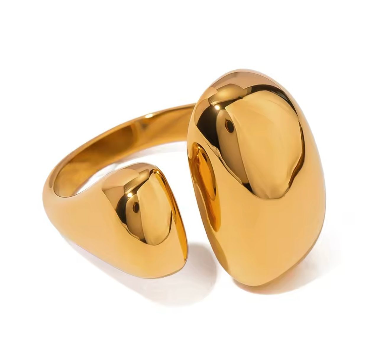 BUTTER GOLD RING (ADJUSTABLE)