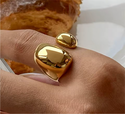 BUTTER GOLD RING (ADJUSTABLE)