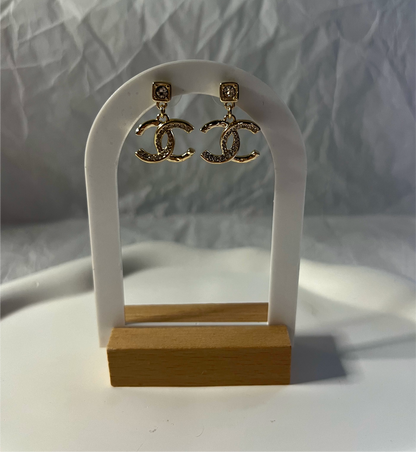 Cha-Cha Gold Earrings