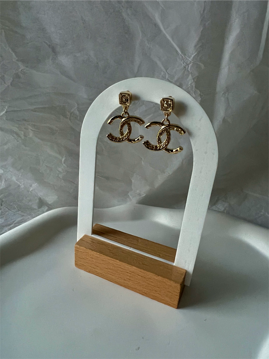 Cha-Cha Gold Earrings