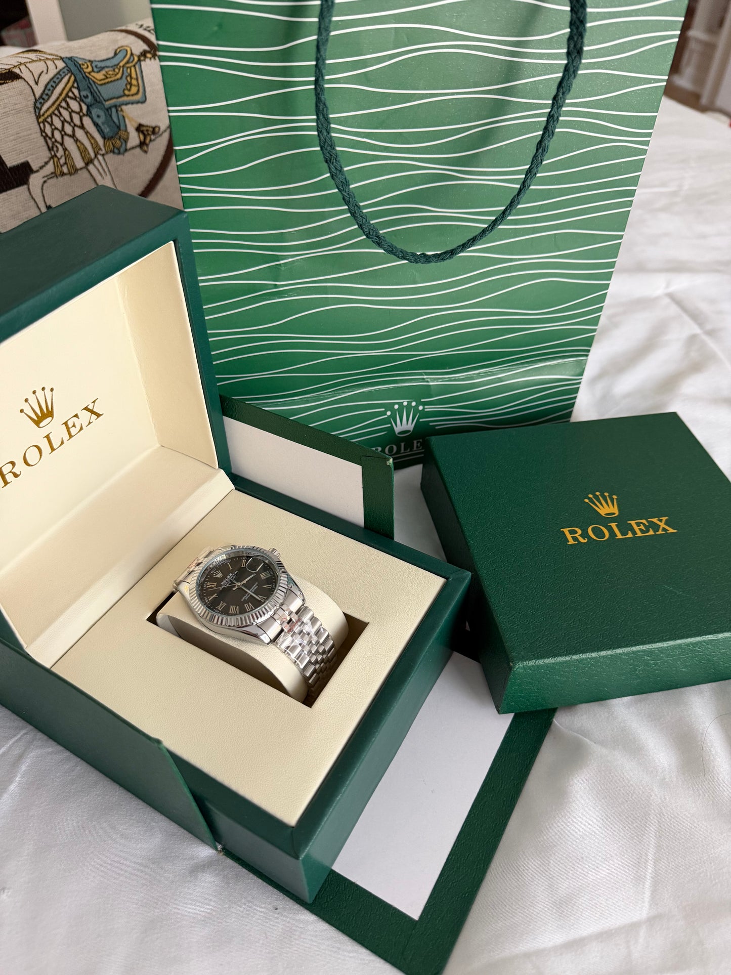 Men watch