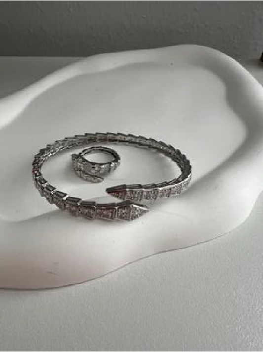 SET SERPENTIN (RING AND BRACELET)