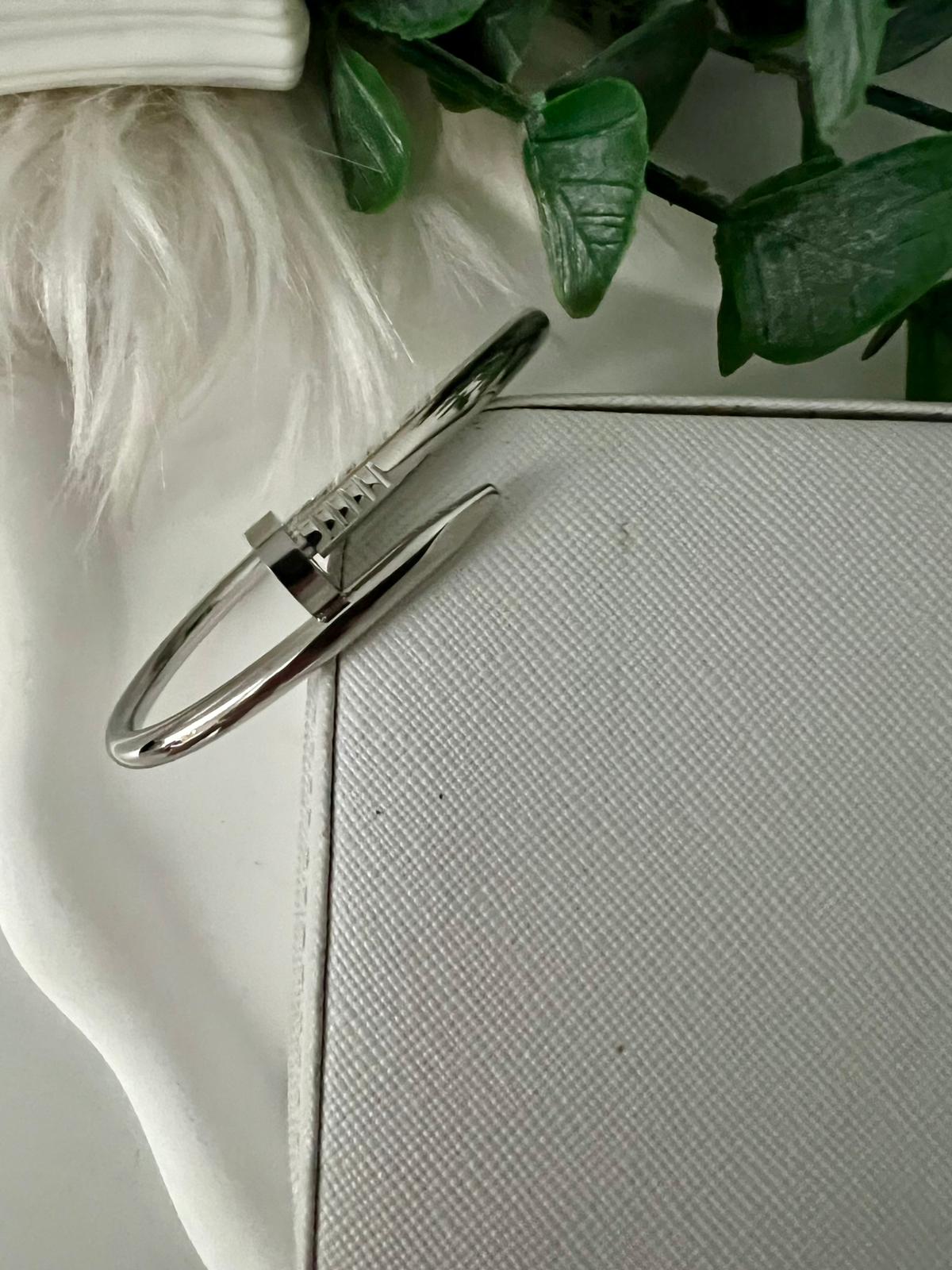 NAIL BRACELETS SILVER